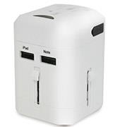 Multi-nation Travel Adapter with USB Charger