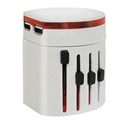 Multi-nation Travel Adapter with USB Charger